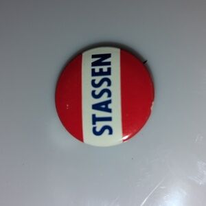 Stassen vintage political button